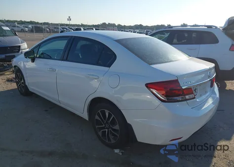 2014 Honda Civic Ex z USA, uszkodzony, nr VIN 19XFB2F80EE033995